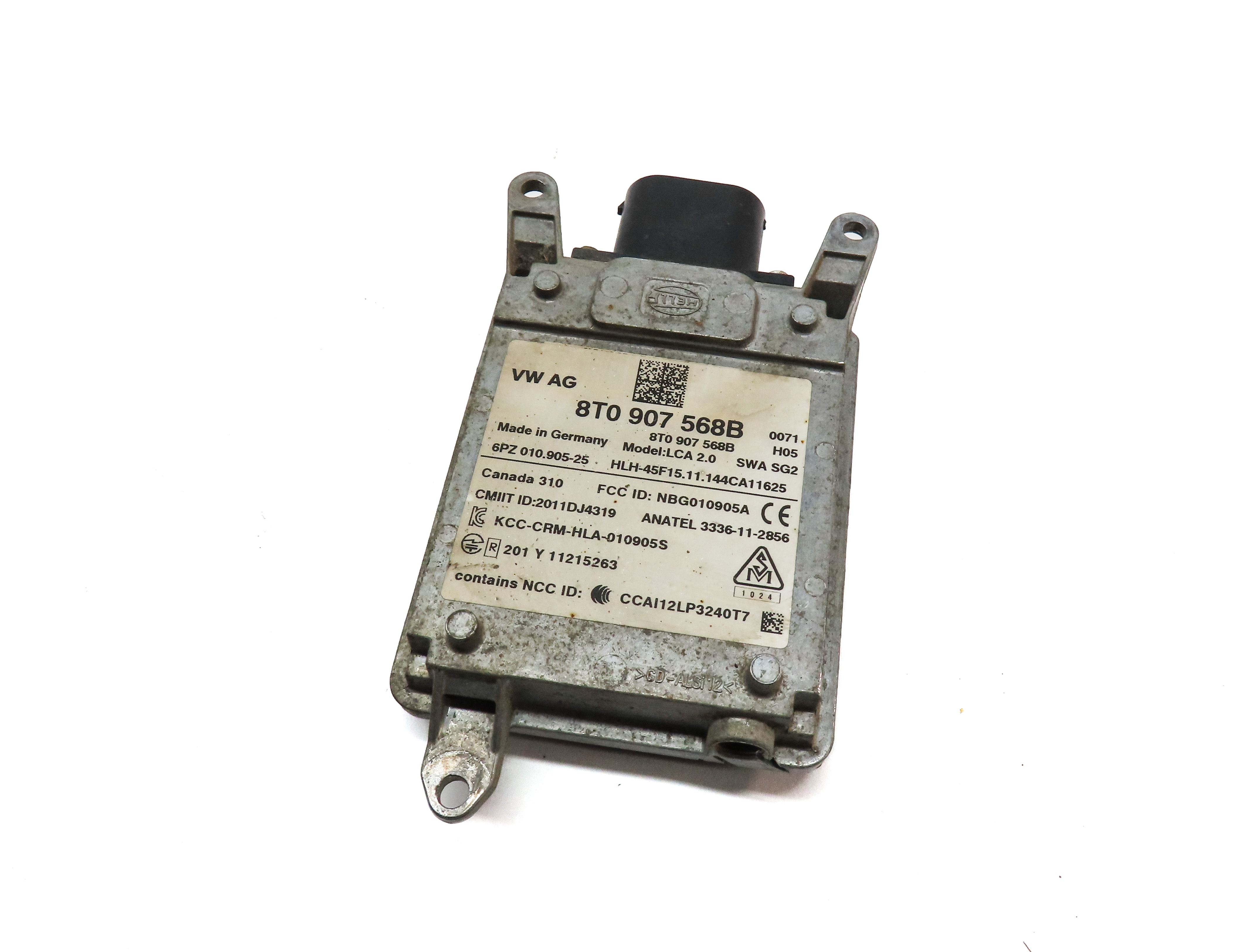 2013-2018 PORSCHE AUDI A4 A5 Q5 S4 S5 CAYENNE MACAN BLIND SPOT MODULE (SLAVE) — exact item pictured